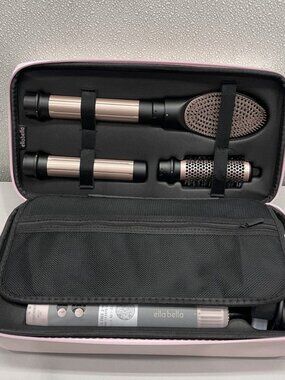 Ella Bella 6-in-1 Hot Air Styler Black Rose Gold